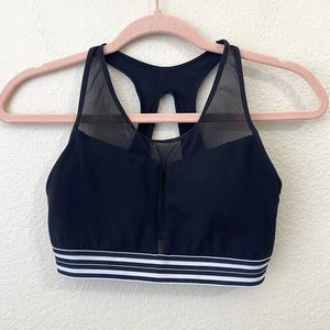 Athleta Sports Bra Womens Small 21o055-02 Black